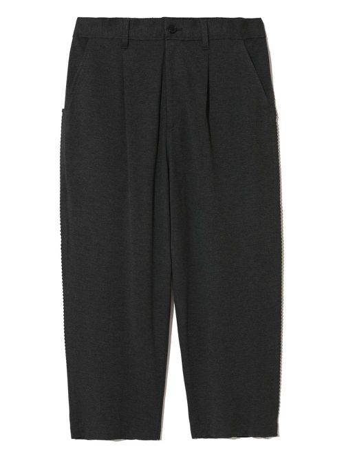 Pleated tapered trousers - Grey