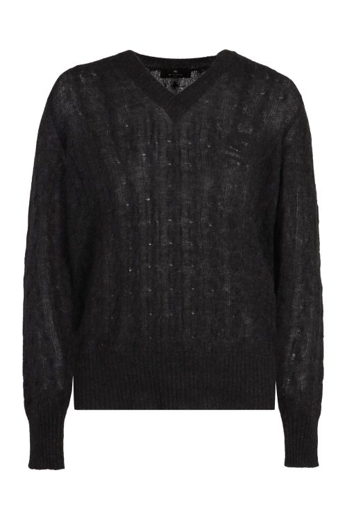 Logo-embroidered Cashmere Jumper
