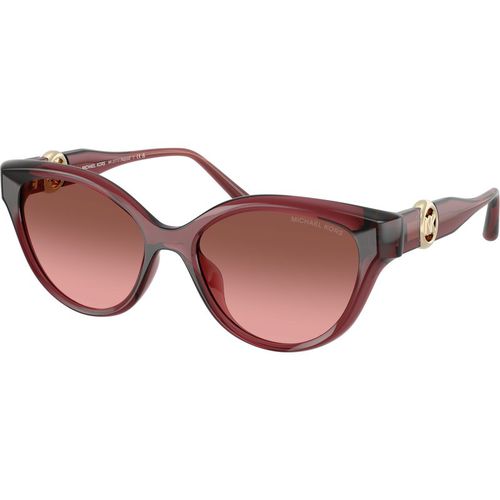 Michael Kors Vrouw Michael Kors MK2271U NAGOYA 317511 Zonnebrillen Geïnjecteerd Bruin Bruin Kattenoog Normaal Genuanceerd