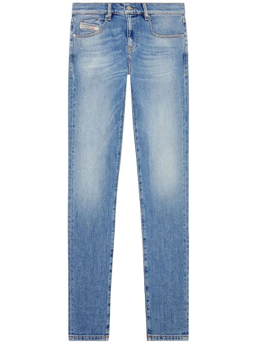 2019 D-Strukt low-rise slim-fit jeans - Blue
