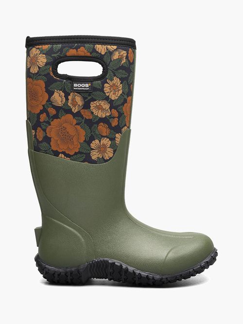 Bogs Boots Mesa Tapestry Floral Women's Farm Boots Moss multi