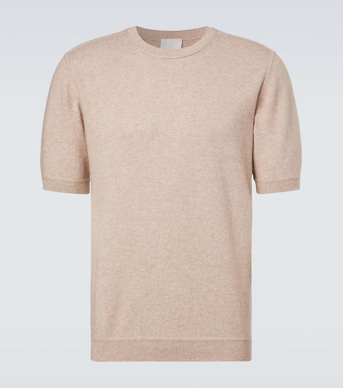 Cotton and cashmere sweater