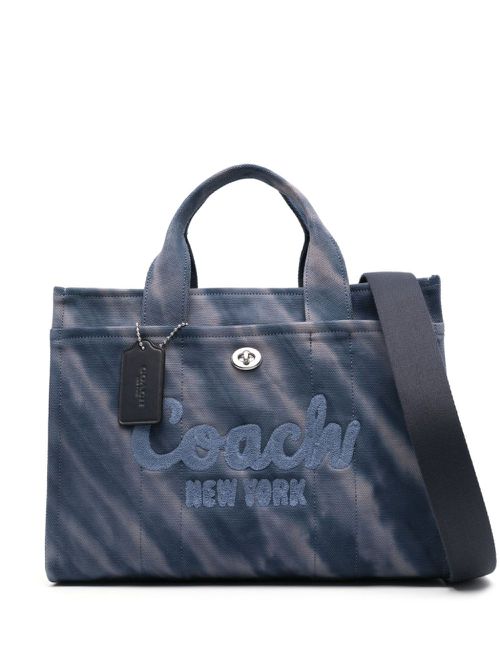 Cargo 26 tie-dye tote bag - Blue