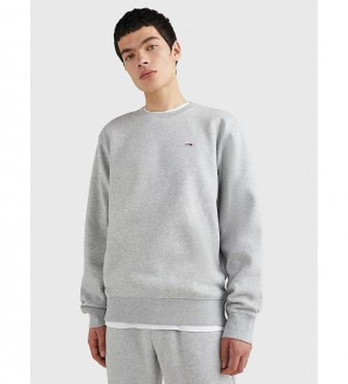 Tommy Jeans for man. DM0DM09591 TJM REGULAR FLEECE C NECK (3XL), Casual, Grey, Cotton, Long sleeve, Organic Cotton, Sustainable