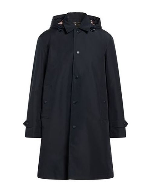 Man Overcoat & Trench Coat Charcoal Size M Polyester