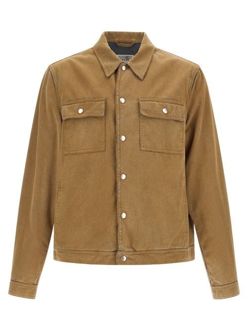 Trucker Jacket — Beige