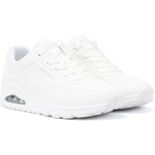 Skechers Uno WoMens White Trainers - Size UK 5