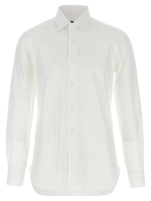 Honeycomb Cotton Shirt
