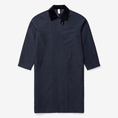 Sunflower Raglan Coat - NAVY - unisex