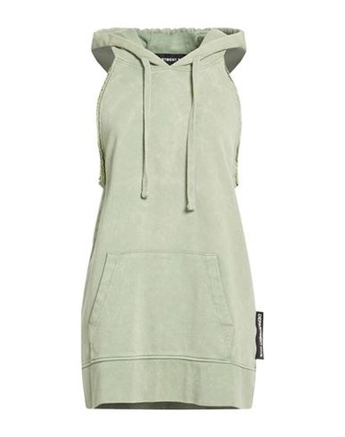 Woman Sweatshirt Sage green Size S Cotton