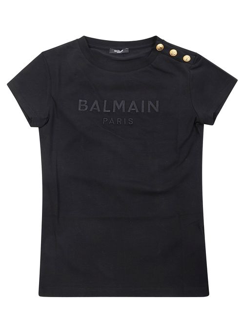Mini Logo Embroidered T-Shirt