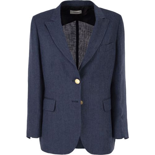 Blazer ajusté en lin Saulina Angelica