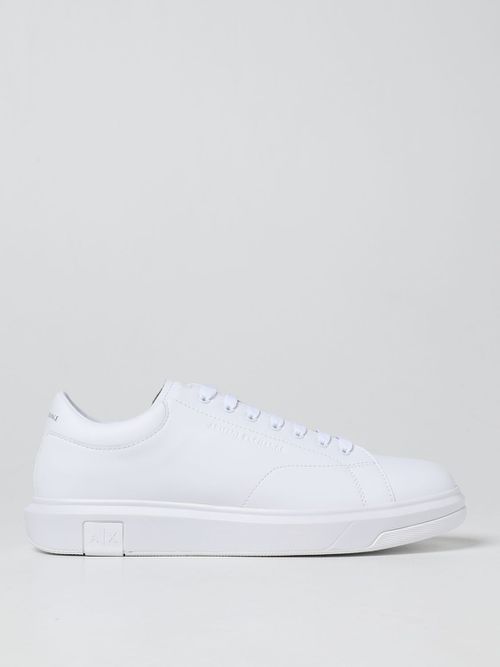 Trainers in smooth leather
