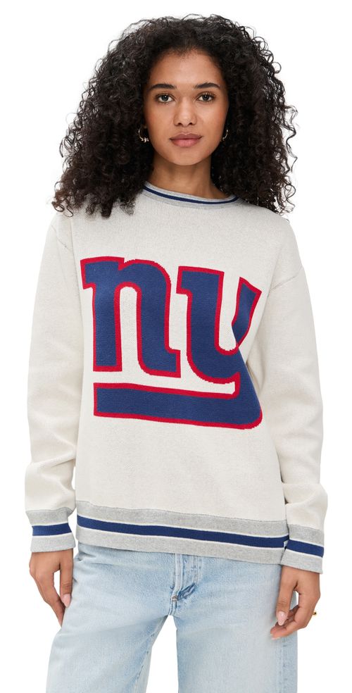 NY Giants Crewneck Sweater NY Giants Sugar Swizzle/Blue