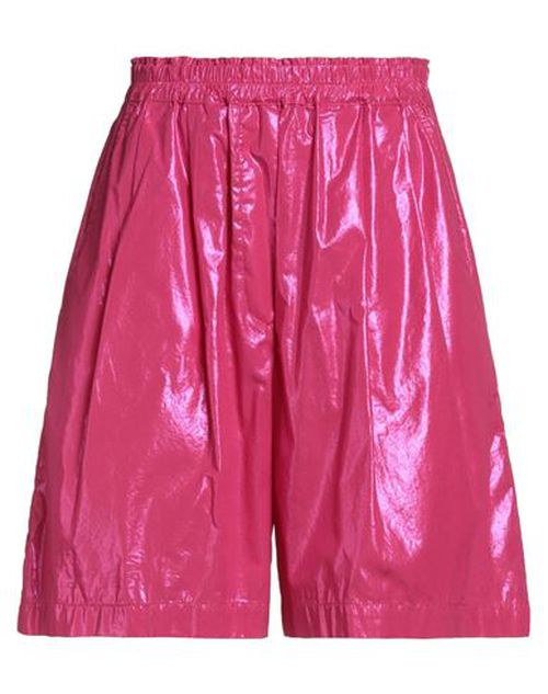 Woman Shorts & Bermuda Shorts Fuchsia Size 2 Cotton