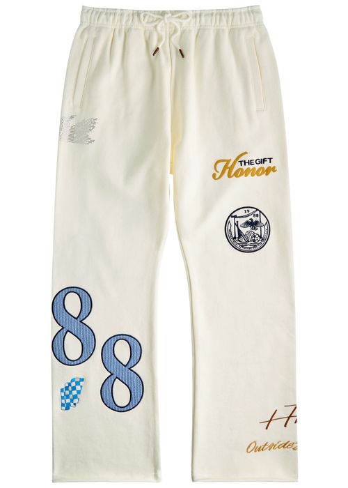 Honor The Gift 1988 Embroidered Cotton Sweatpants