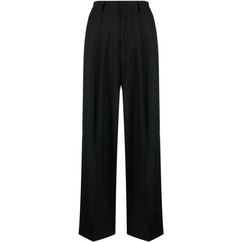 Az Factory With Lutz Huelle Wide Leg Wool Trouser