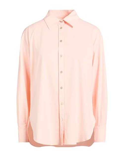 Woman Shirt Salmon pink Size 10 Polyamide, Elastane