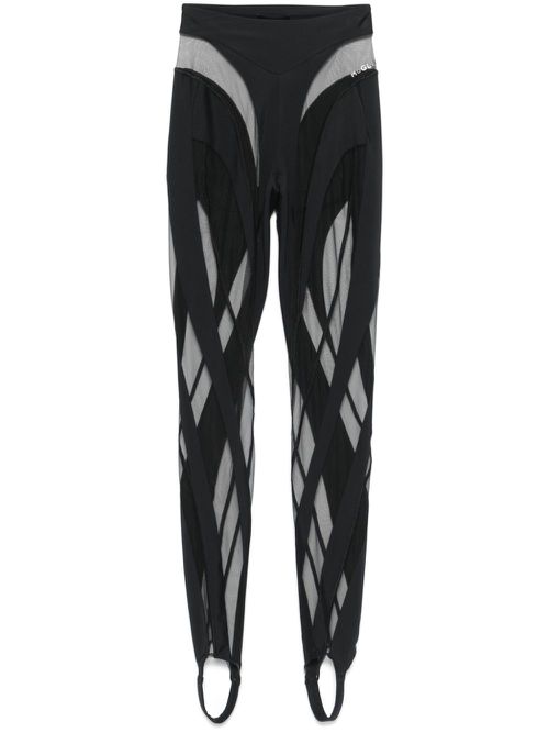 Spiral leggings - Black