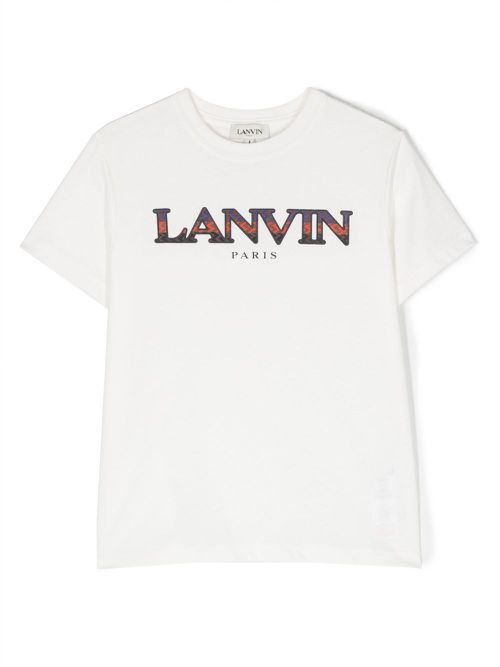 Curb logo-embroidered T-shirt - White