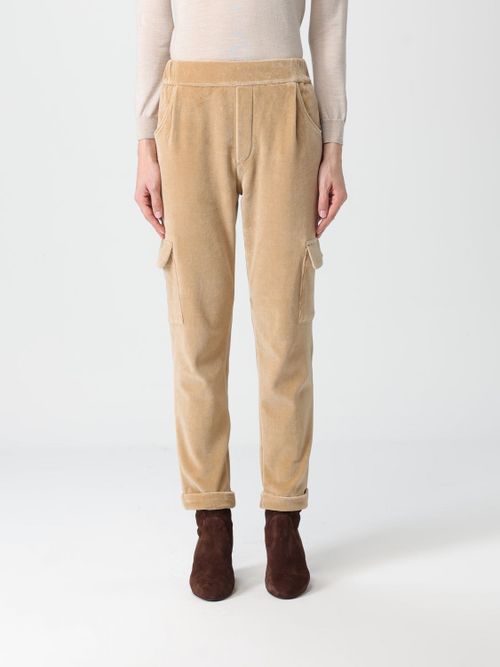 Pants Woman color Camel