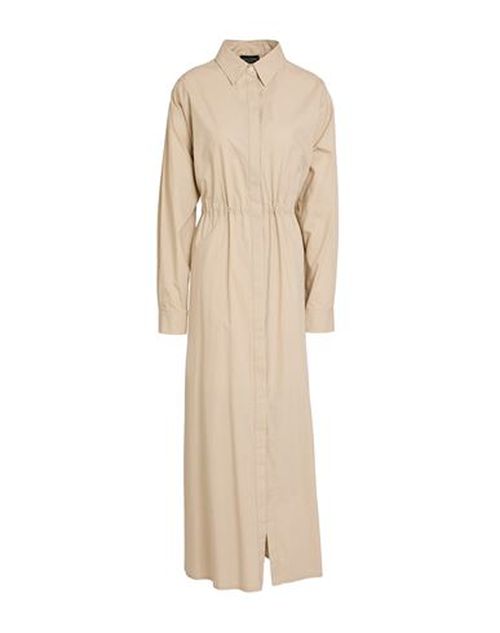 Roberto Collina Woman Maxi dress Sand Size M Cotton