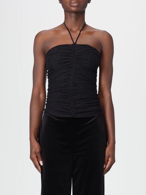 Top Woman color Black