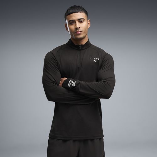 PUMA x HYROX Men's Quarter-Zip Top in Black