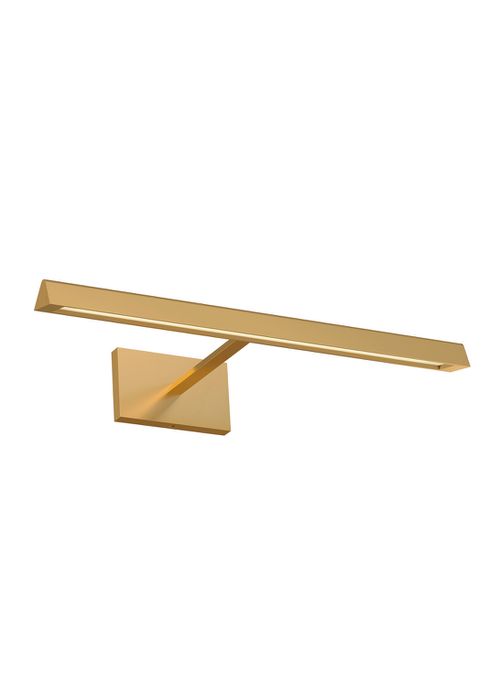 Natural Brass LED Wall Sconce from the Dessau Collection