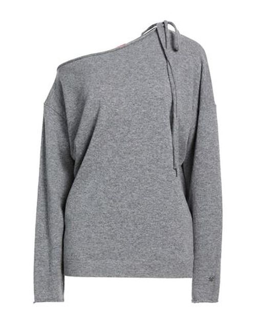 Woman Sweater Grey Size L Virgin Wool
