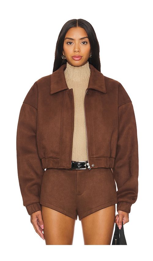 Nakedvice The Selene Jacket in Chocolate.  XS. Also in