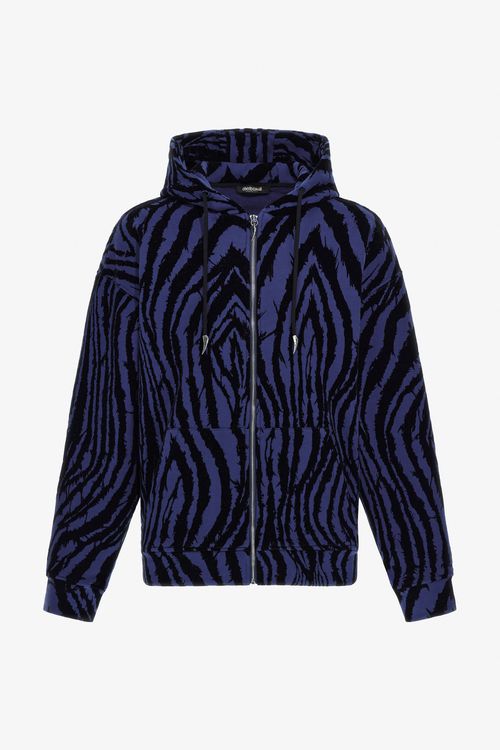 Zebra Print Sweatshirt