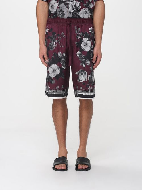 Shorts Men color Burgundy