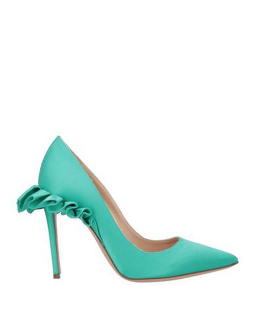 Woman Pumps Turquoise Size 5 Textile fibers