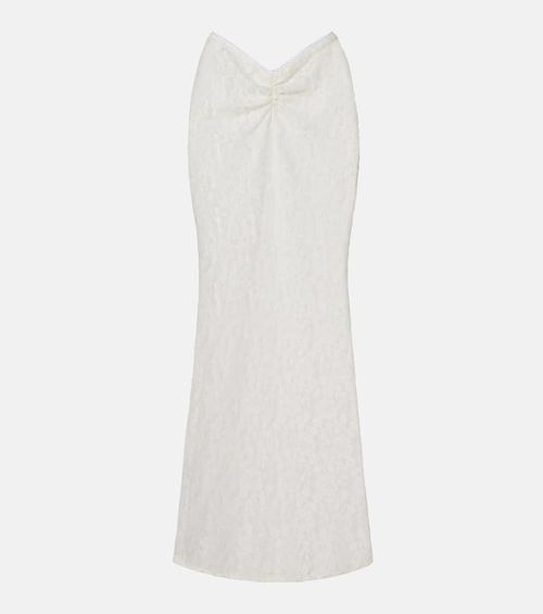 Daisy lace maxi skirt