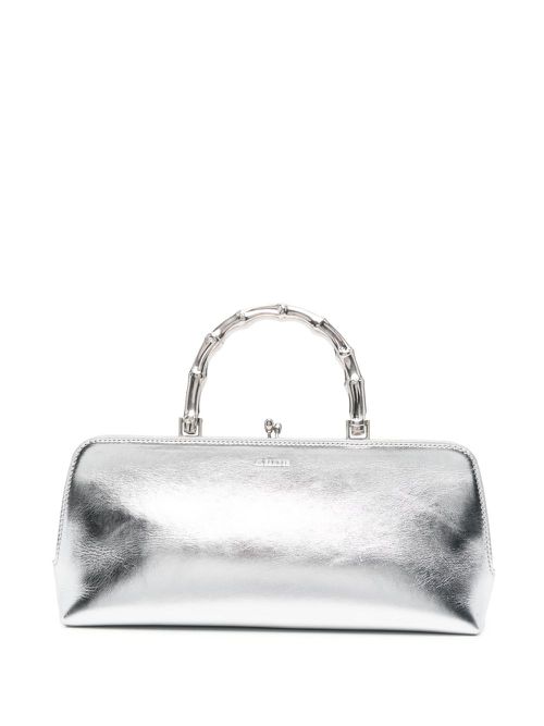 Jil Sander Pre-Owned small Goji Bamboo tote bag - Silver