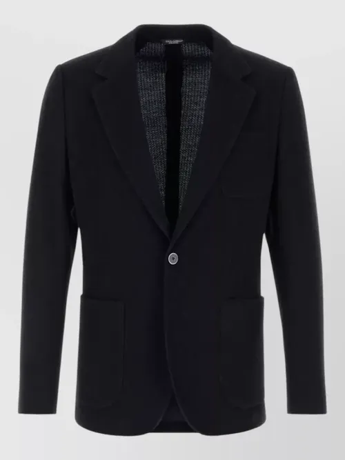 Dolce&Gabbana - taormina jersey suit jacket single breasted