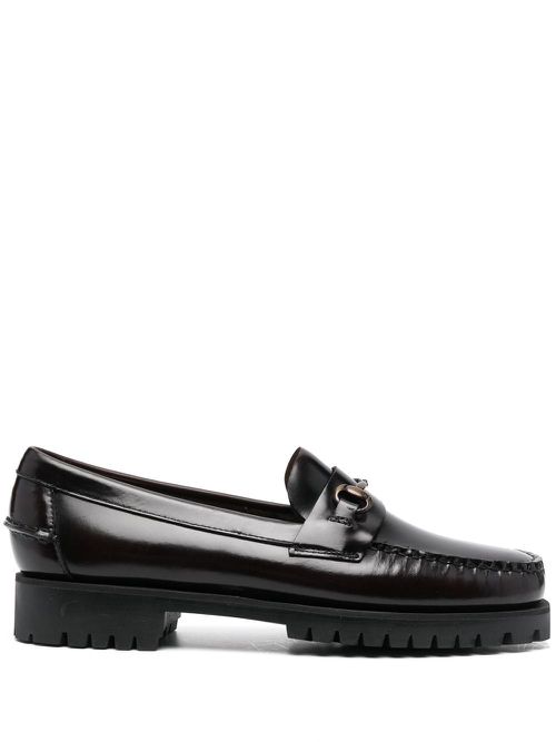 Joe horsebit-embellished loafers - Brown