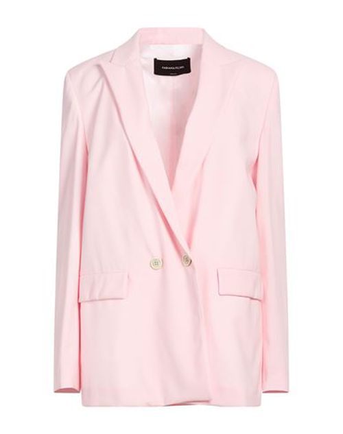 Woman Blazer Pink Size 4 Virgin Wool, Polyamide, Elastane