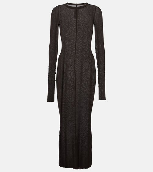 Jersey midi dress