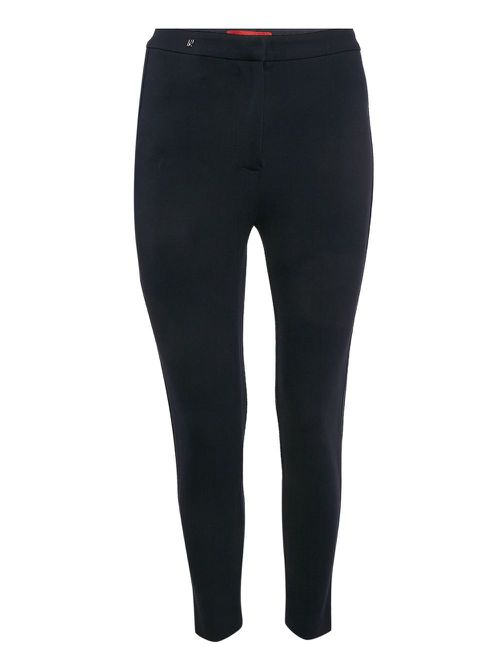 Pre-Owned stretch-design trousers - Blue