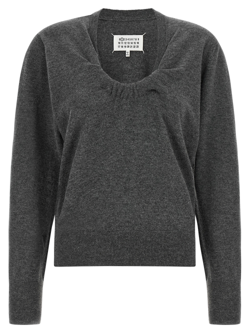 Twist Sweater — Gray
