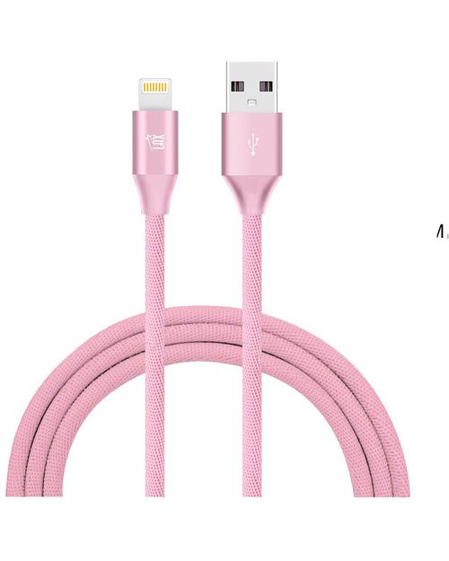 Apple Mfi Certified 10Ft Pink Lightning To USB Cable