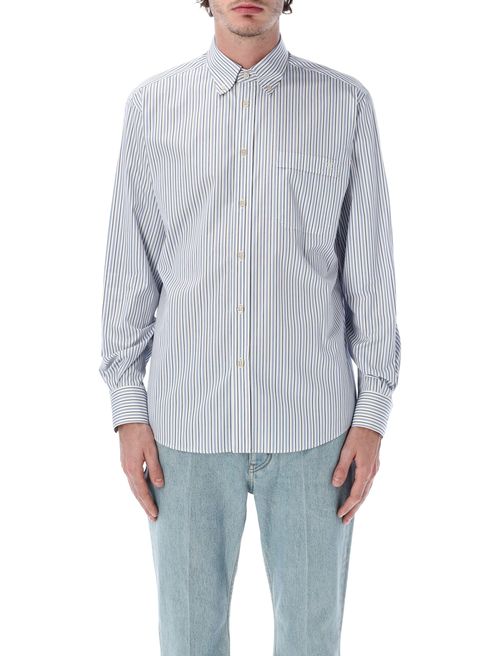 Timeless Striped Cotton Shirt for Men - Regular Fit