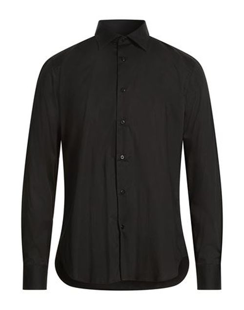 Man Shirt Black Size 16 ½ Cotton, Elastane