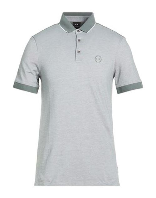Man Polo shirt Sage green Size XL Cotton