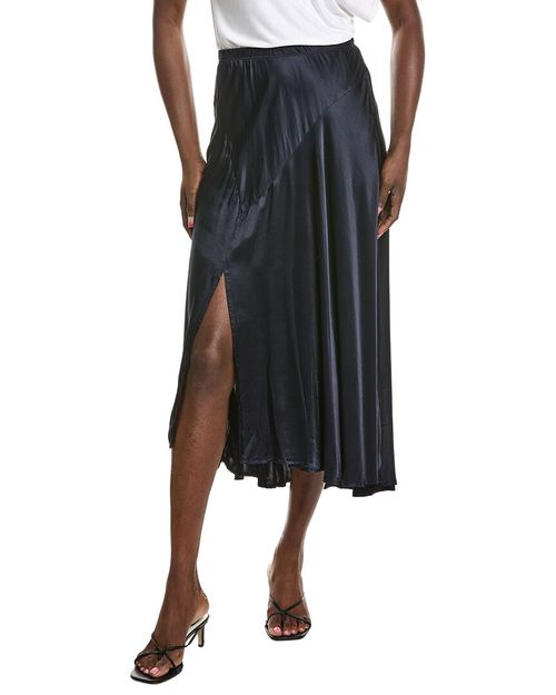 Desi Asymmetrical Midi Skirt