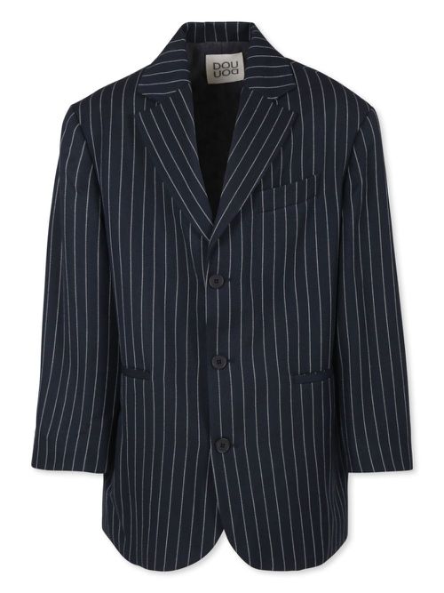 Striped blazer - Blue