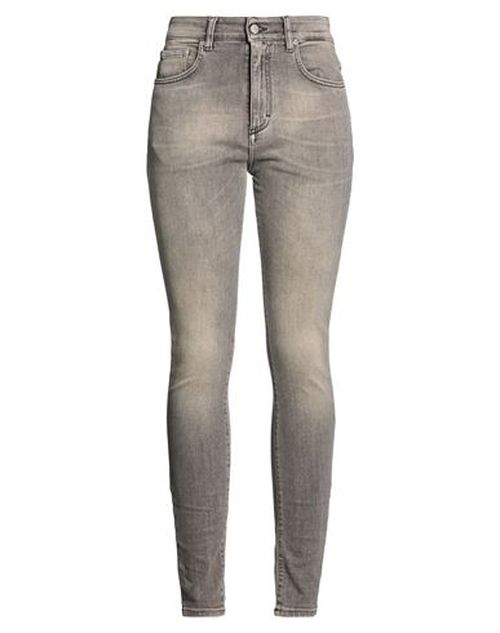 Woman Jeans Grey Size 32 Cotton, Elastomultiester, Elastane