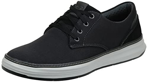 Skechers mens Skechers Men Moreno Canvas Oxford Shoe